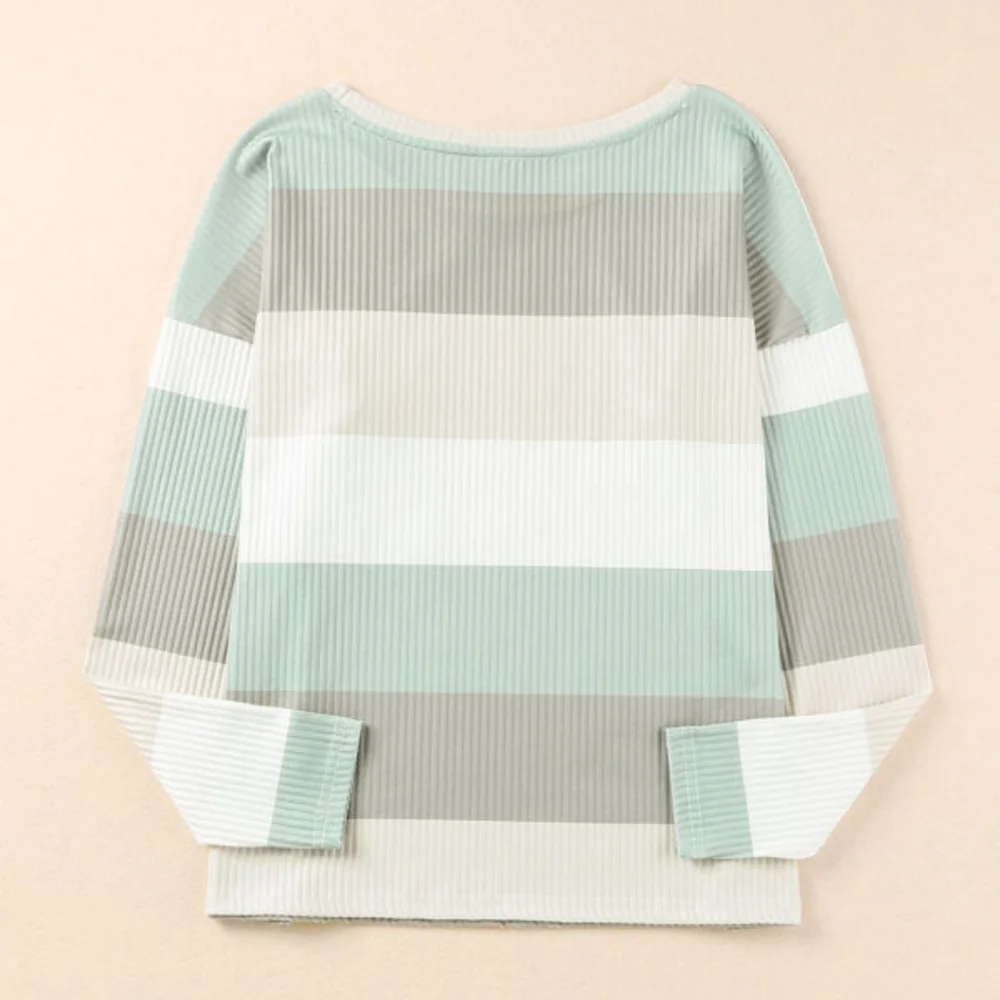 💜 New Stripped Rib Top - Picture 5 of 10